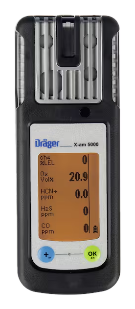 Dräger X-am® 5000 — detektor wielogazowy (1–5 gazów)